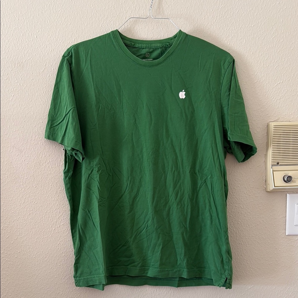 Apple Green T-Shirt with Logo